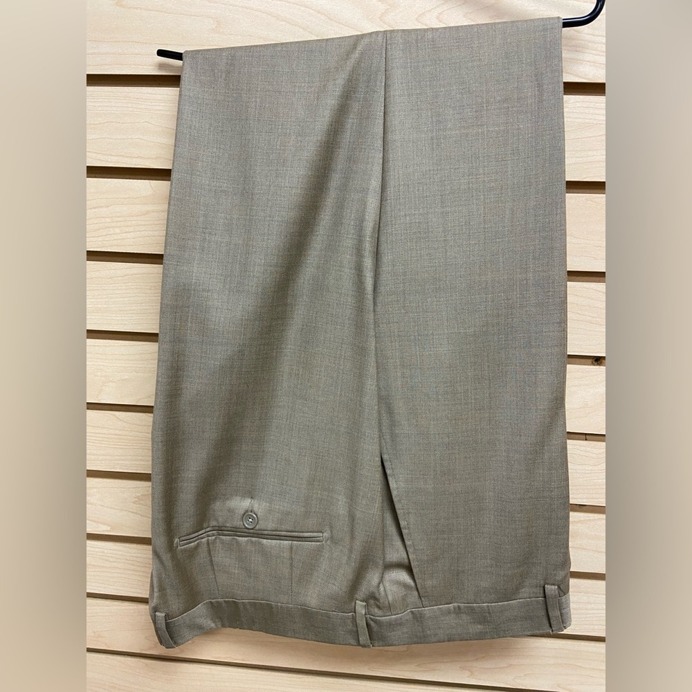 SANTORELLI FASHIONABLE MEN WOOL PANTS MADE IN ITALY SIZE 42 INSEAM 31 MSRP $279